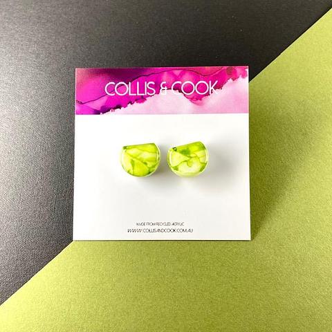 CUT CIRCLE STUDS SMALL -VARIOUS COLOURS